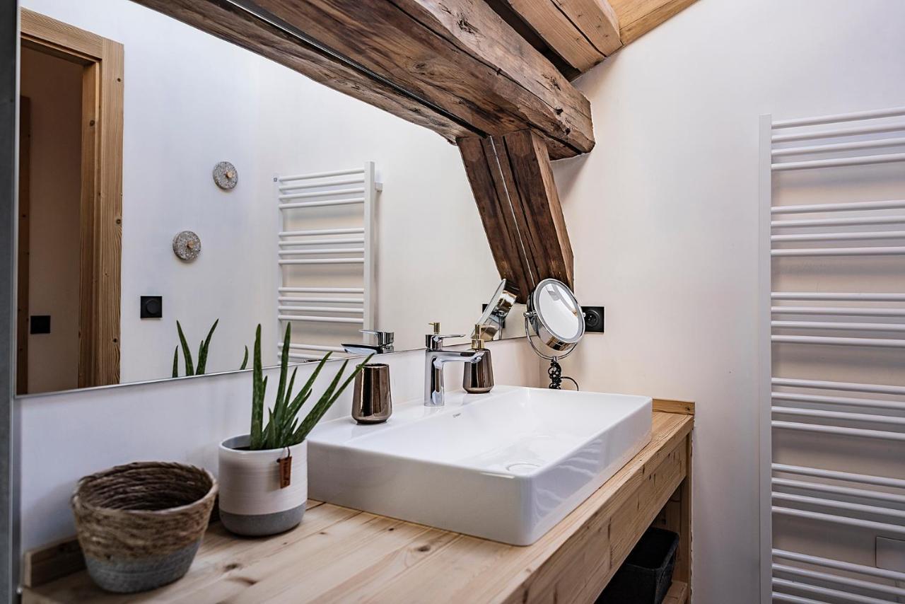 Spacieux Duplex Avec Vue La Clusaz Exteriér fotografie